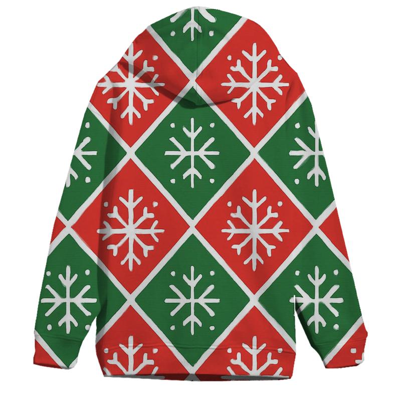 Snowflake Constellation Quilt heavyweight hoodies