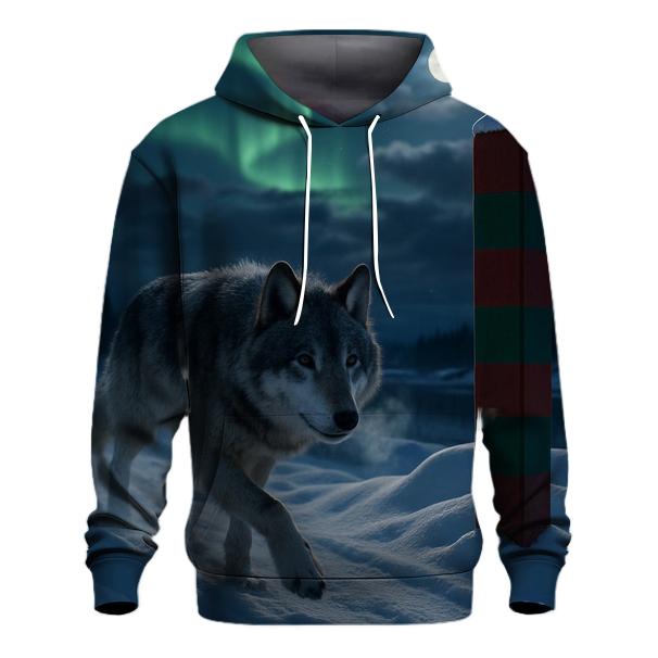 Aurora Border Patrol Wolf zip-up hoodies