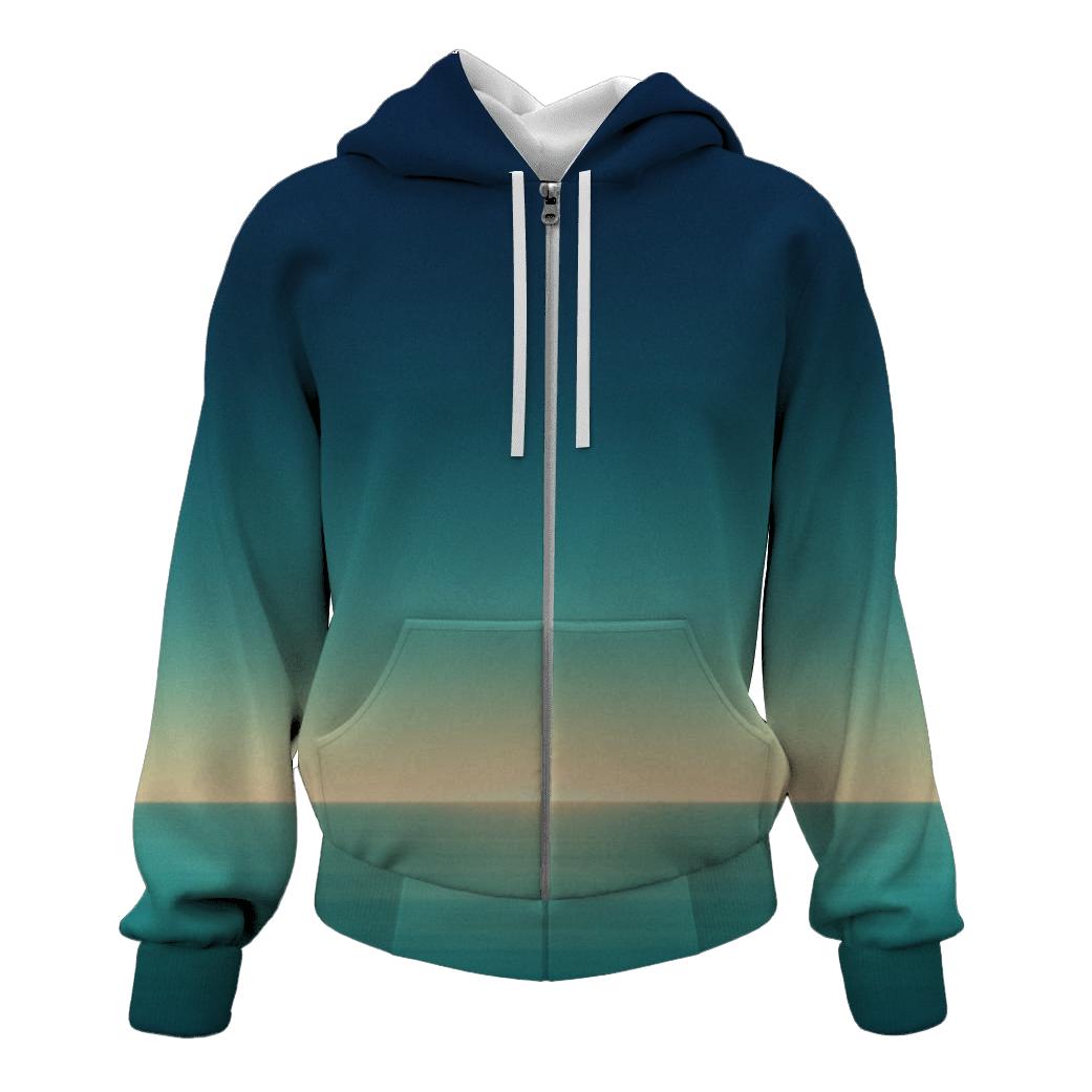 Indigo Mint Horizon Melt hoodie designs