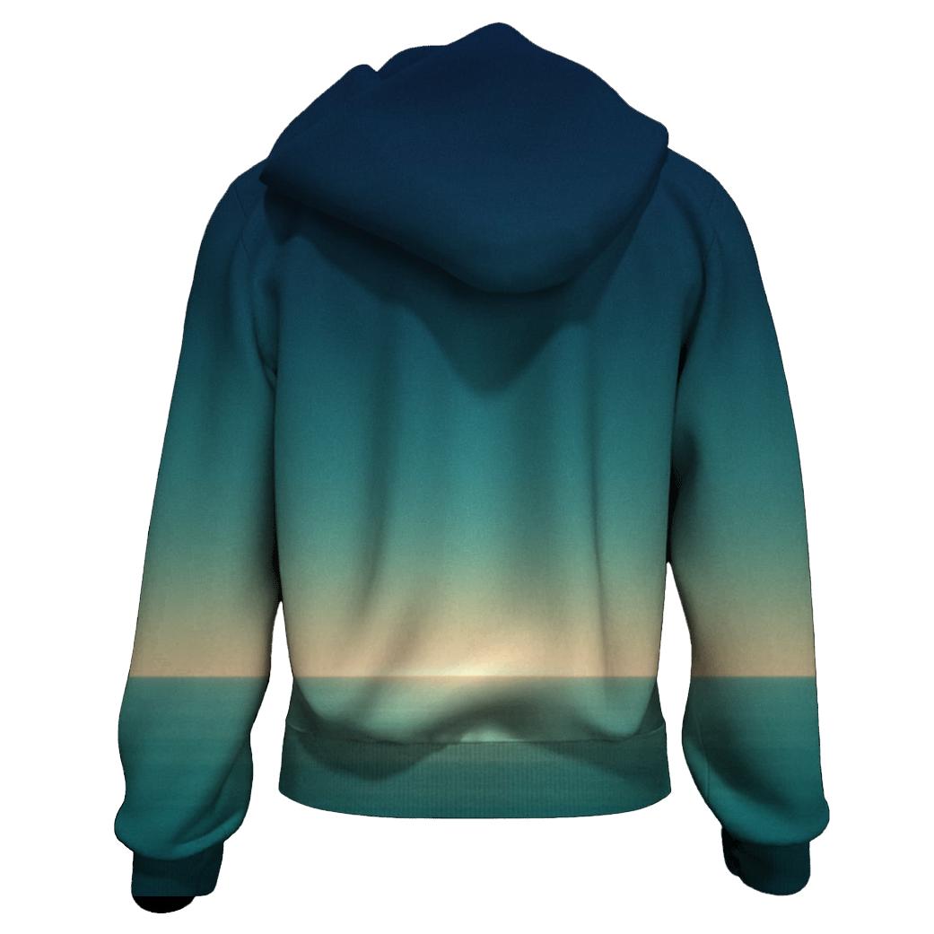 Indigo Mint Horizon Melt hoodie designs
