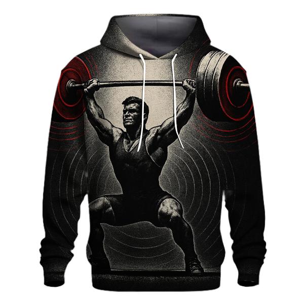 Gravity Well Weightlifting zip-up hoodies
