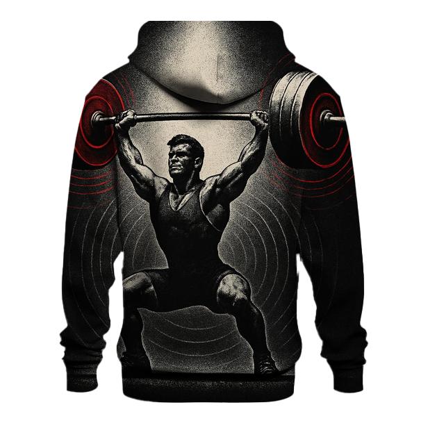 Gravity Well Weightlifting zip-up hoodies
