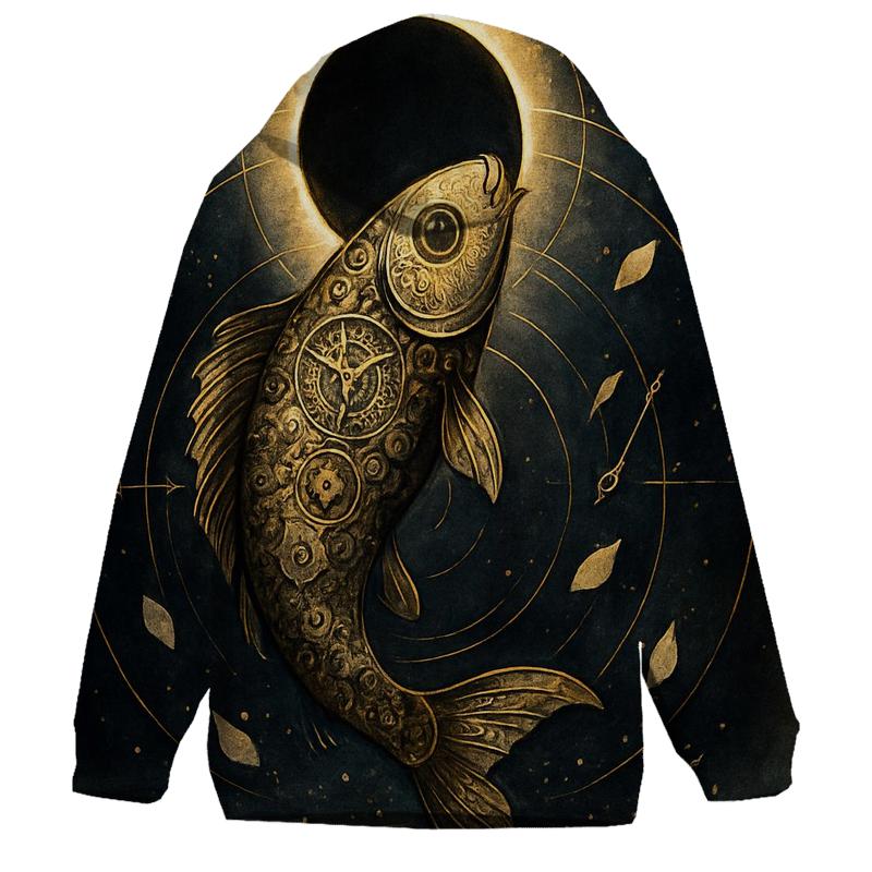 Clockwork Koi Eclipse hoodie designs