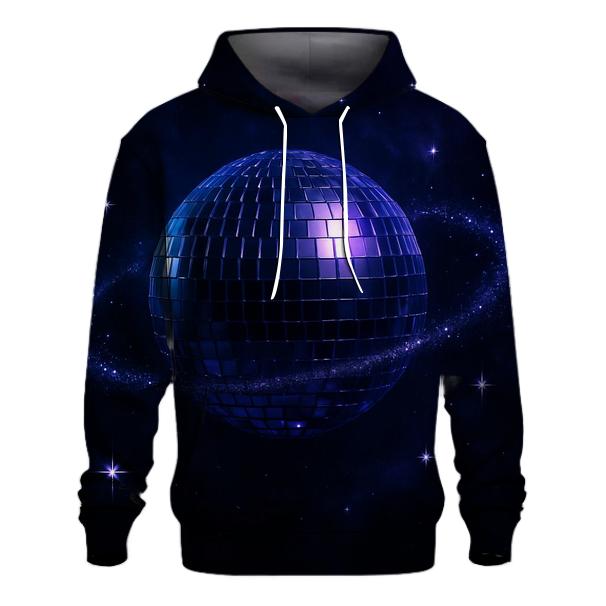 Midnight Disco Orbit lightweight hoodies