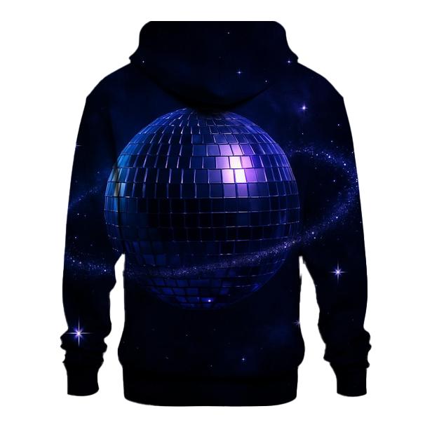 Midnight Disco Orbit lightweight hoodies