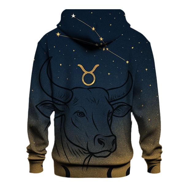 Taurus Golden Bull And Hyades Cluster pullover hoodies