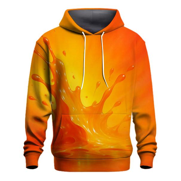 Molten Citrus Spill hoodies fashion