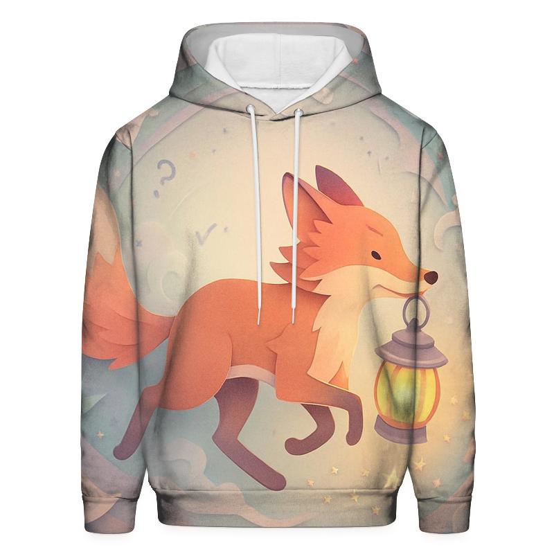 Lantern Fox Paper Storm zip-up hoodies