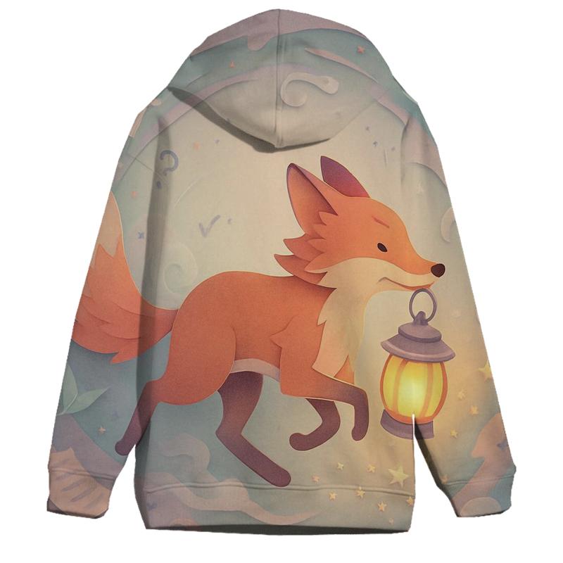 Lantern Fox Paper Storm zip-up hoodies