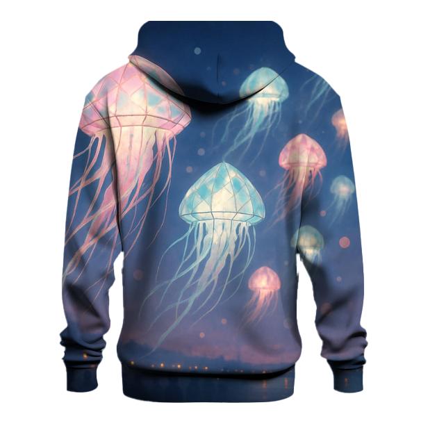 Crystal Jellyfish Lantern Parade custom hoodies