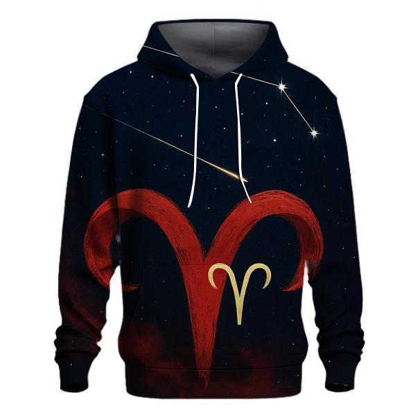 Aries Meteor Spark Ram Sigil zip-up hoodies
