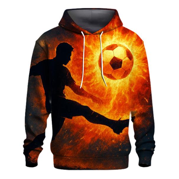 Solar Flare Soccer Kick hoodie designs