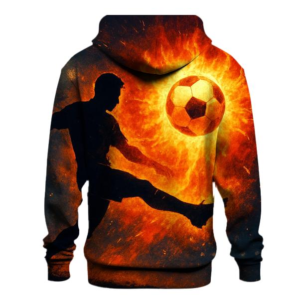 Solar Flare Soccer Kick hoodie designs