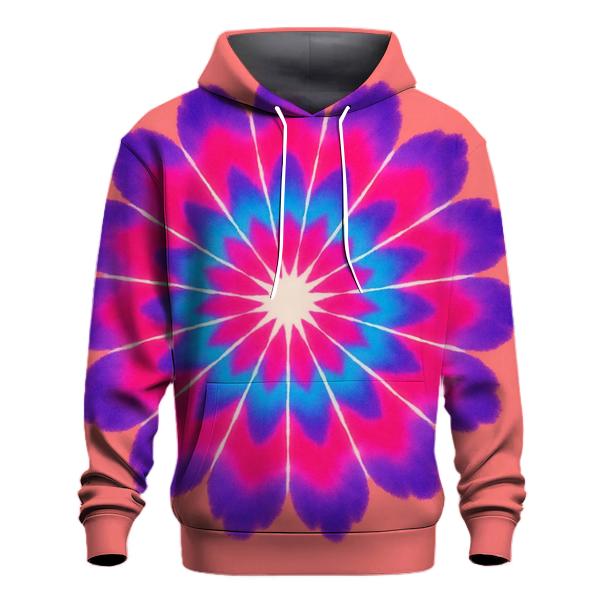 Mandala Sunburst Supernova Bloom lightweight hoodies