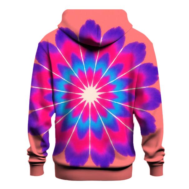 Mandala Sunburst Supernova Bloom lightweight hoodies