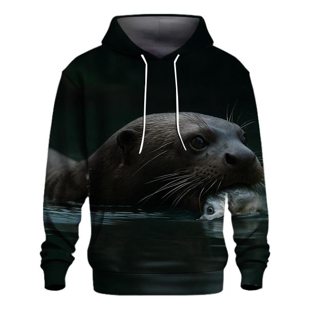 Riverstone Glide Giant Otter lightweight hoodies