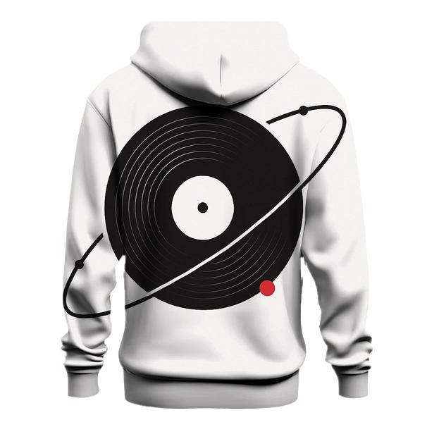 Vinyl Orbit Minimal graphic hoodies