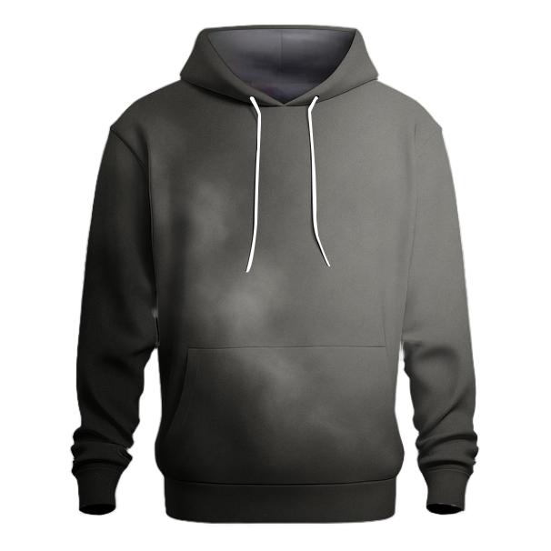 Monochrome Smoke Fade embroidered hoodies
