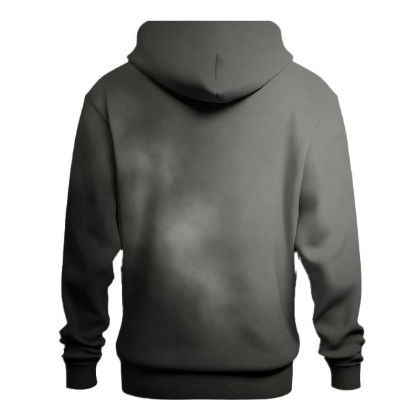 Monochrome Smoke Fade embroidered hoodies