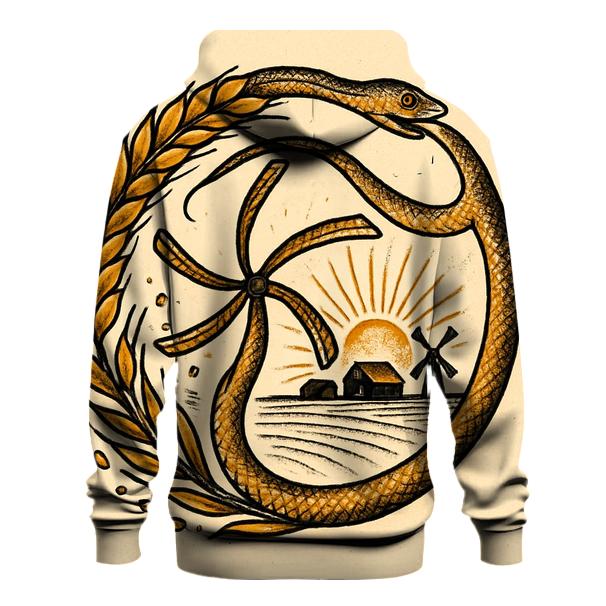 Windmill Grain Ouroboros premium hoodies
