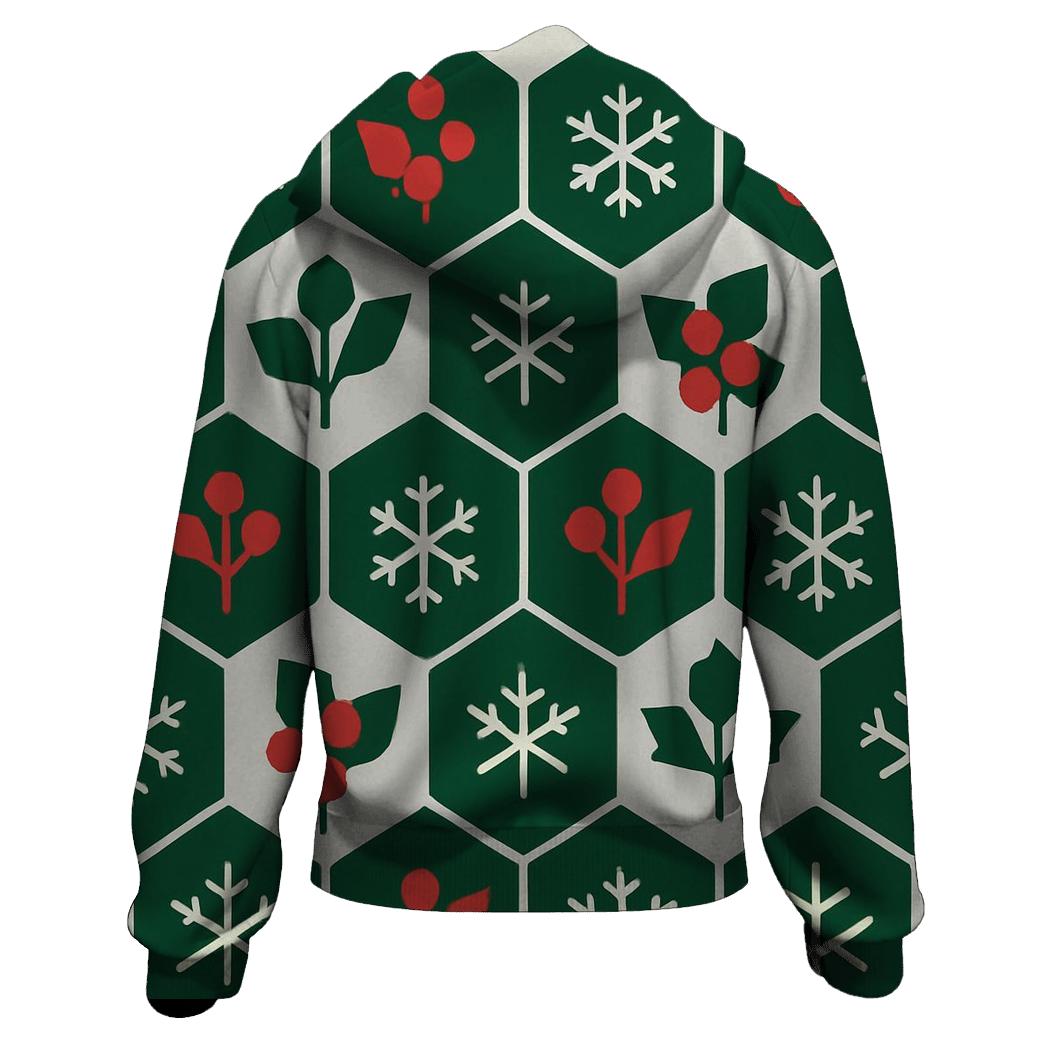 Holly Hexagon Snowfield heavyweight hoodies