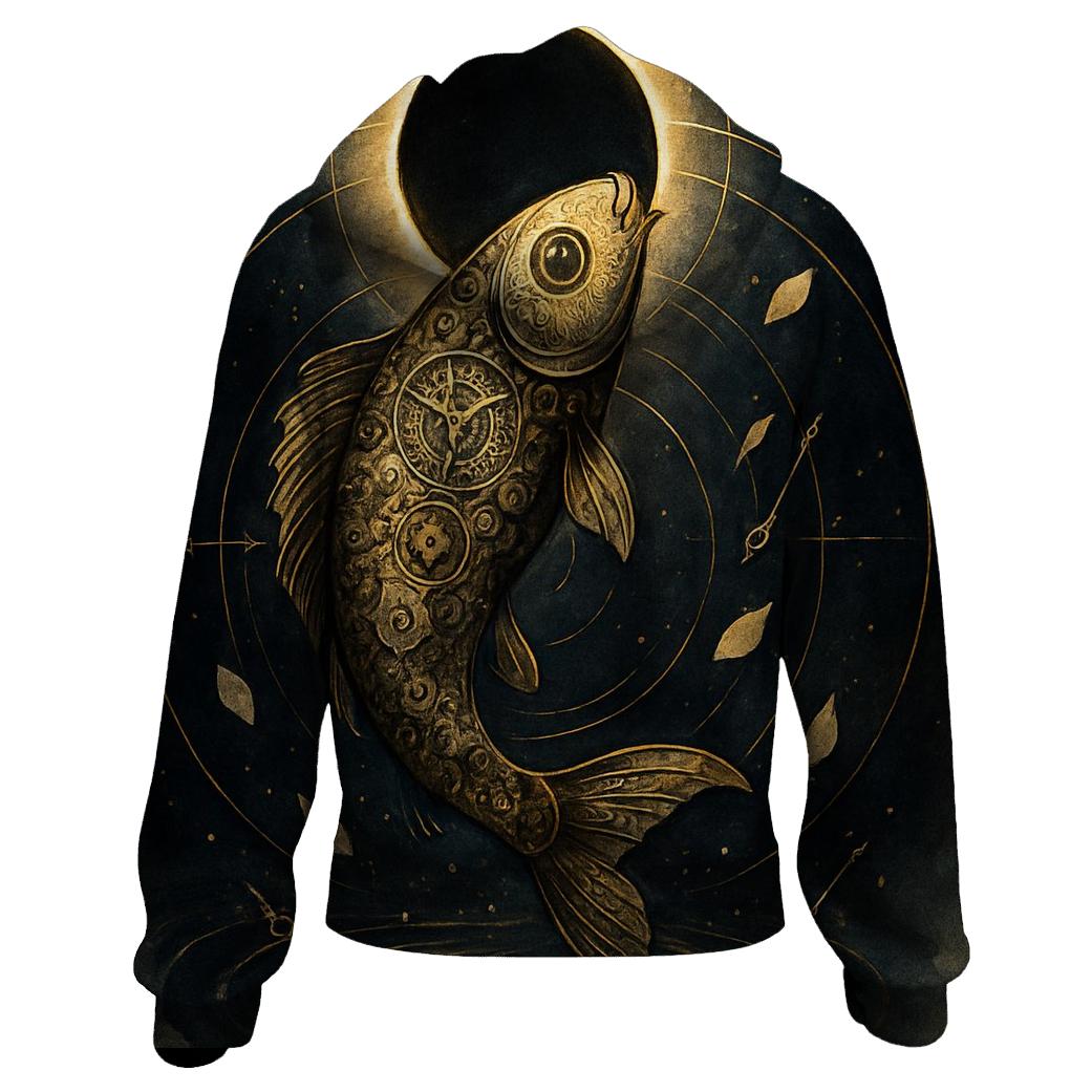 Clockwork Koi Eclipse hoodie designs