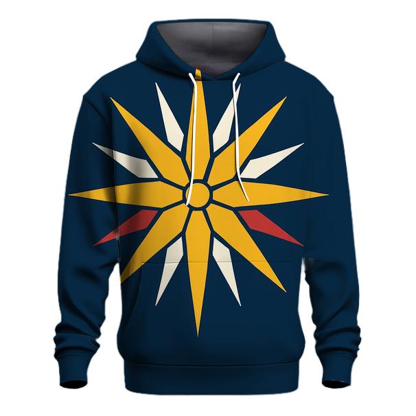 Golden Starburst Nativity Halo hoodies fashion