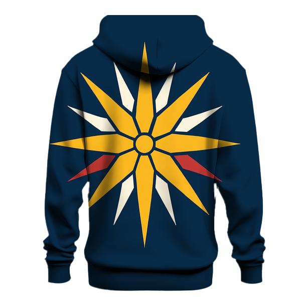 Golden Starburst Nativity Halo hoodies fashion