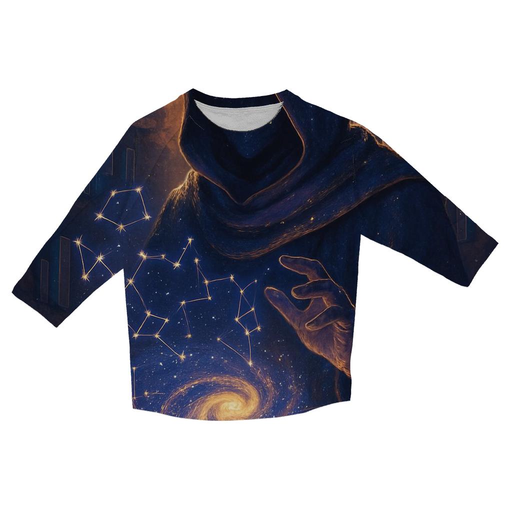 Library Of The Spiral Atlas personalized 3/4 sleeve tees