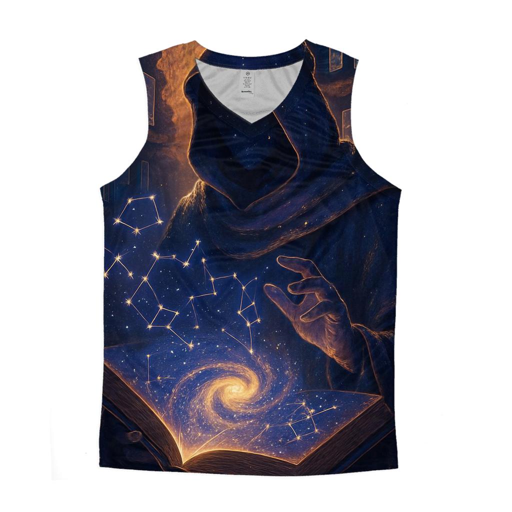 Library Of The Spiral Atlas cotton sleeveless tops