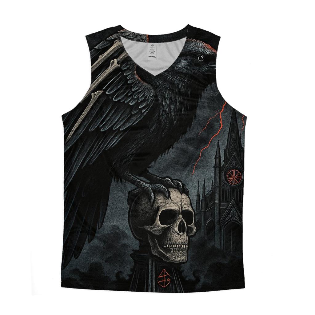 Raven Sentinel Of The Cursed Spire stylish racerback tanks