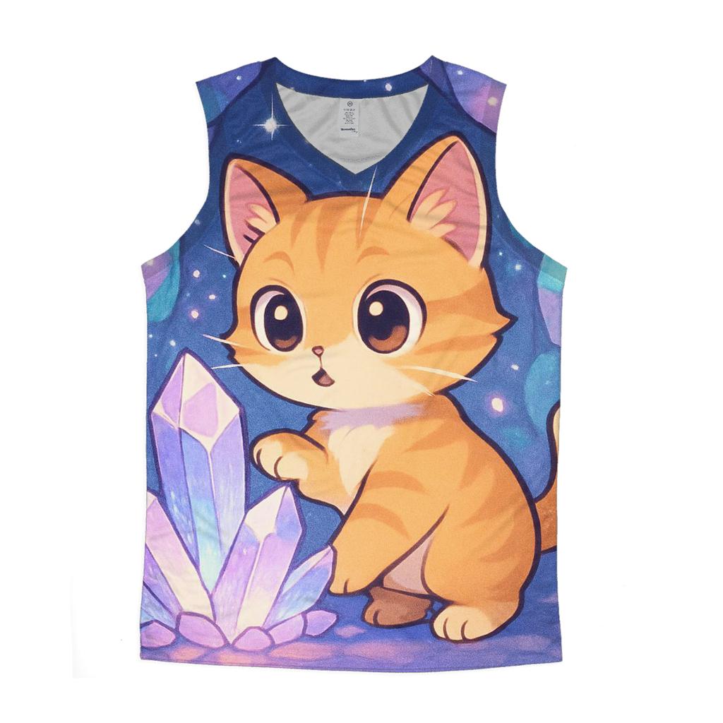 Crystal Cave Whisker Wish designer workout tanks