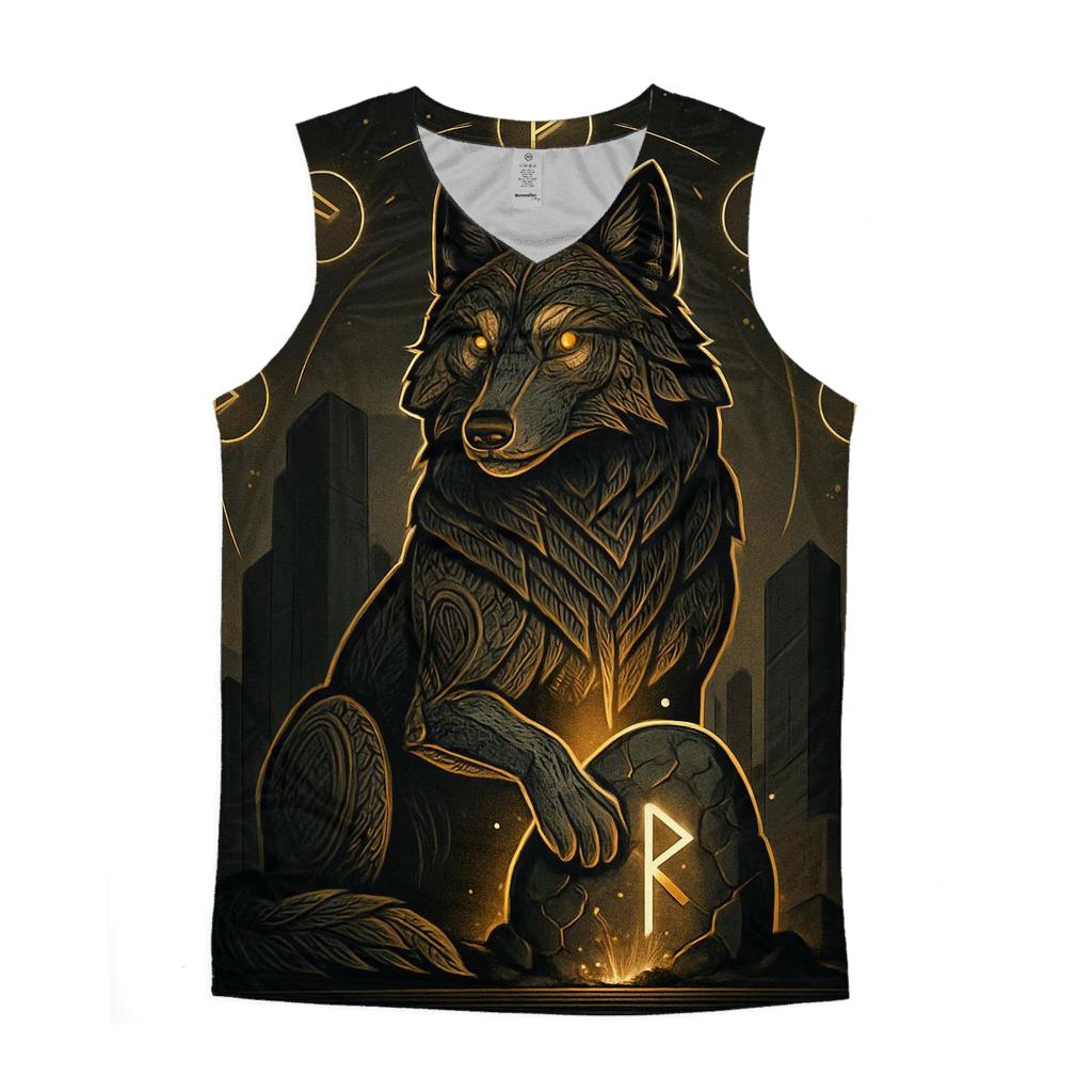 Runic Stoneheart Guardian personalized athletic tanks