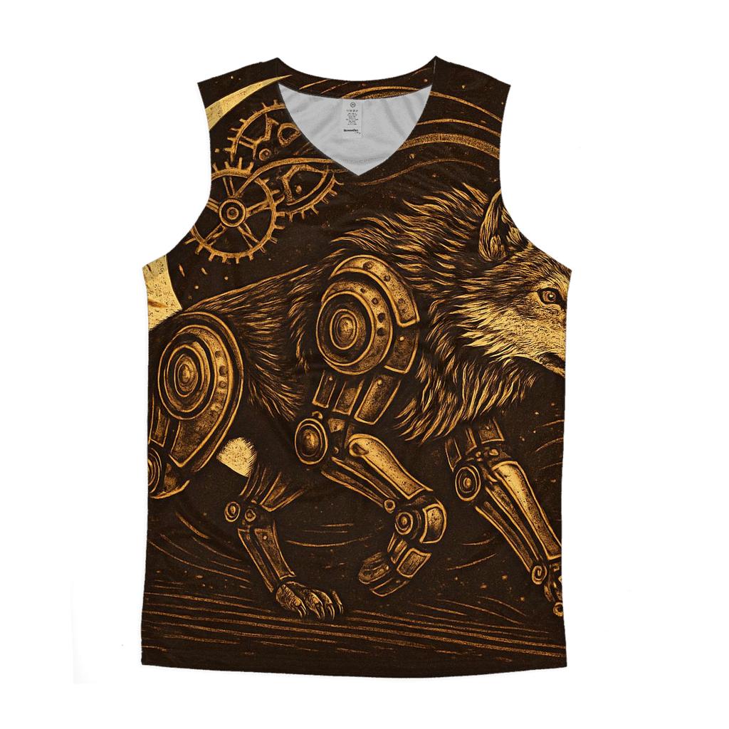 Clockwork Lunar Tracker stylish racerback tanks