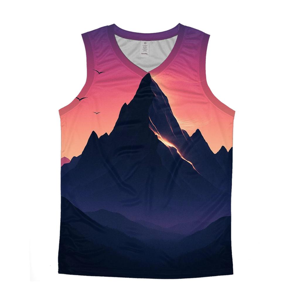 Frostline Sunset Pass personalized athletic tanks