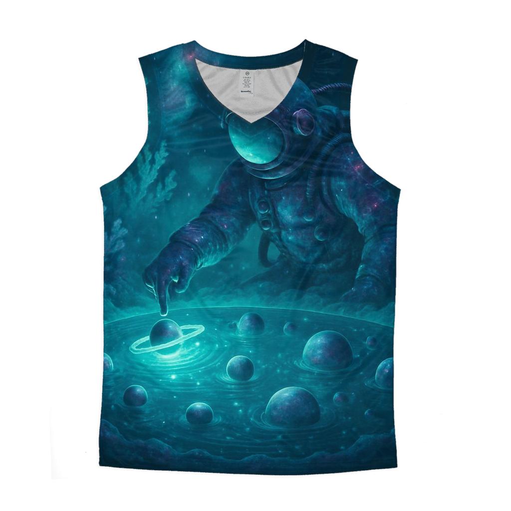 Tidepool Of Floating Planets custom tank tops