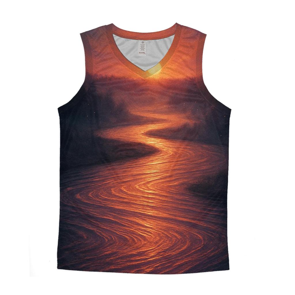 River Of Copper Light custom tank tops