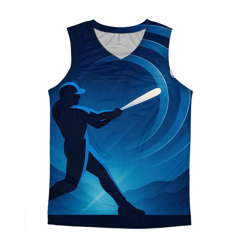 Midnight Canyon Bat Echo graphic print tank tops