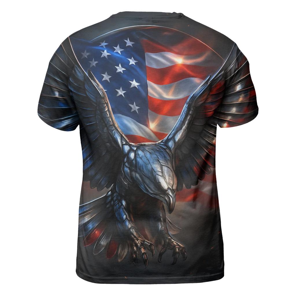 Chromed Eagle Vanguard trendy printed shirt styles