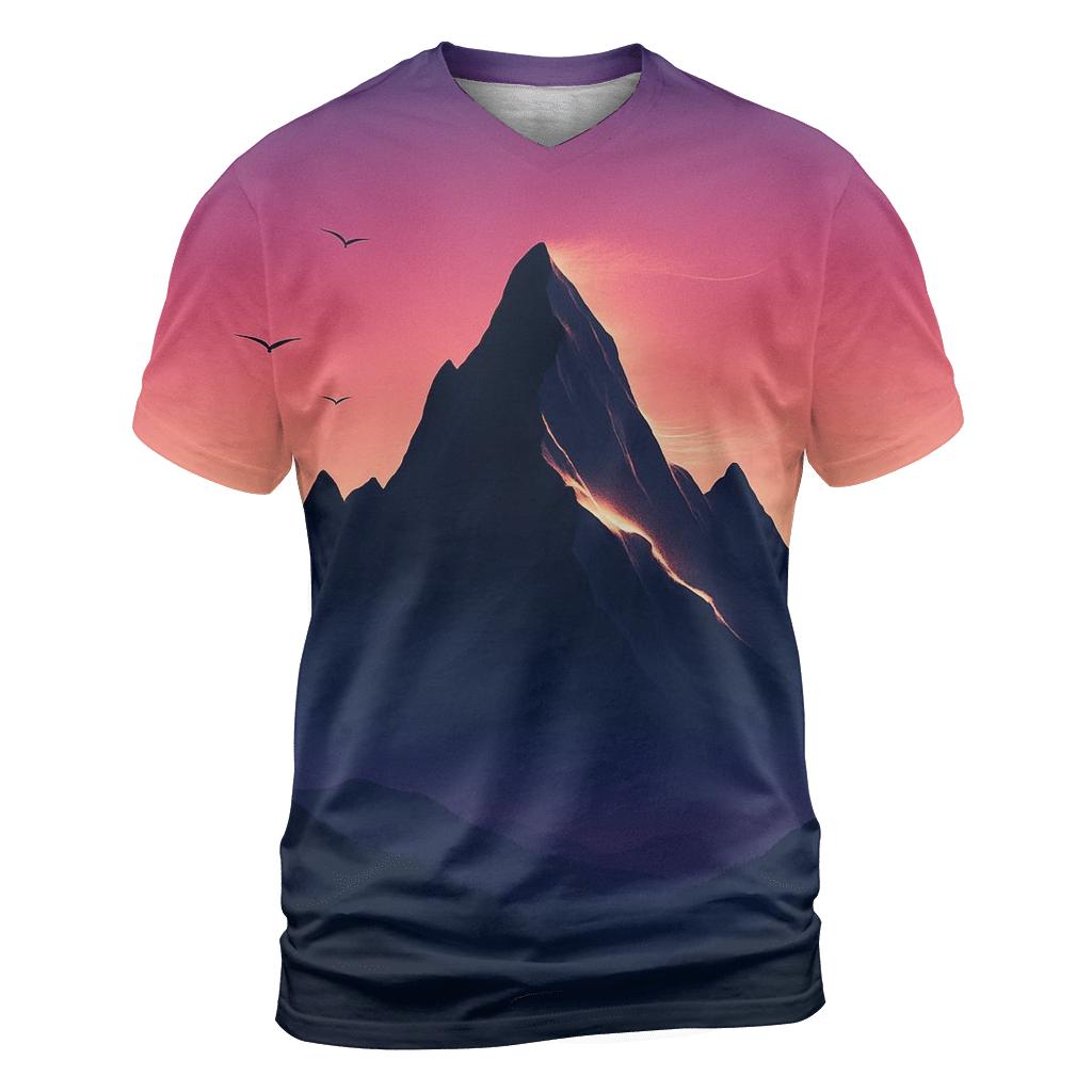 Frostline Sunset Pass unique graphic print tees