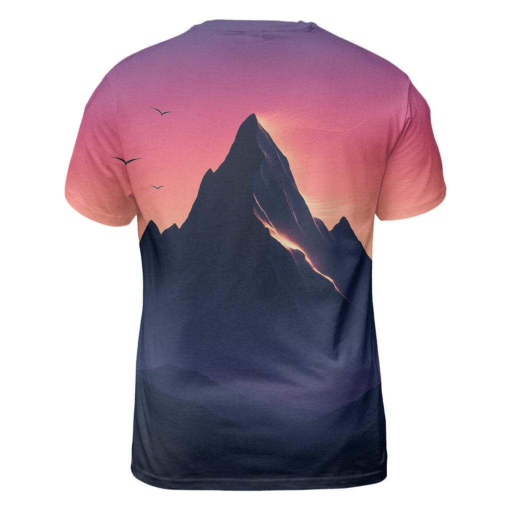Frostline Sunset Pass unique graphic print tees