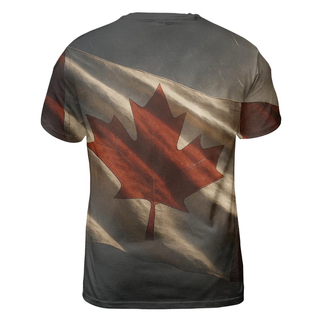 Canada Maple Fabric Storm designer pattern shirts