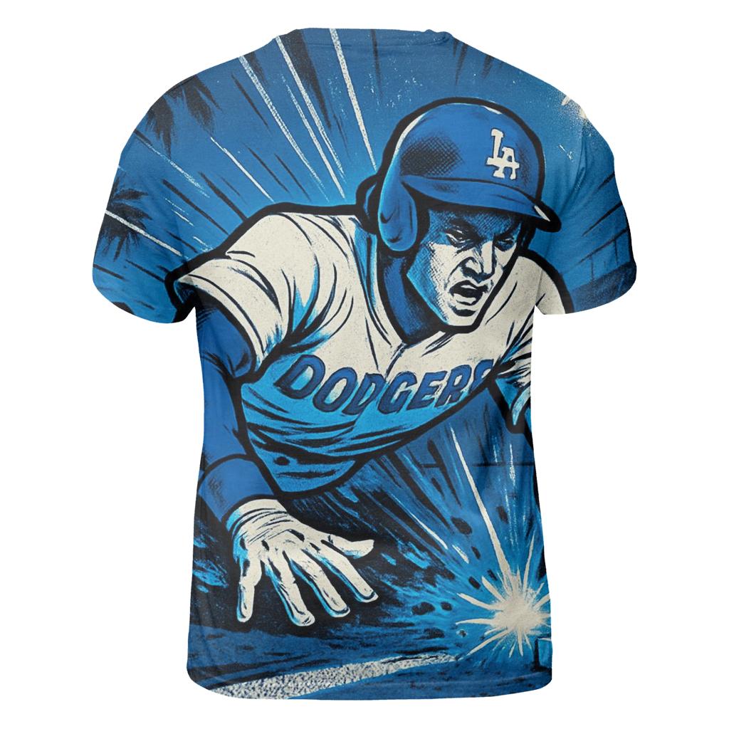 Palm Shadow Steal Burst creative print fashion shirts