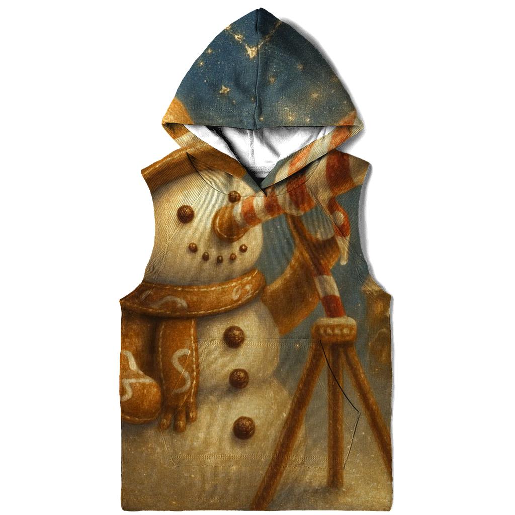 Frosted Gingerbread Observatory designer hoodies