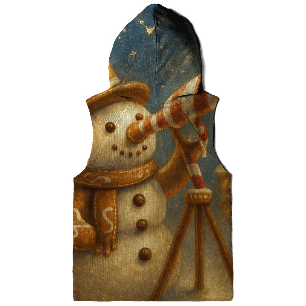 Frosted Gingerbread Observatory designer hoodies