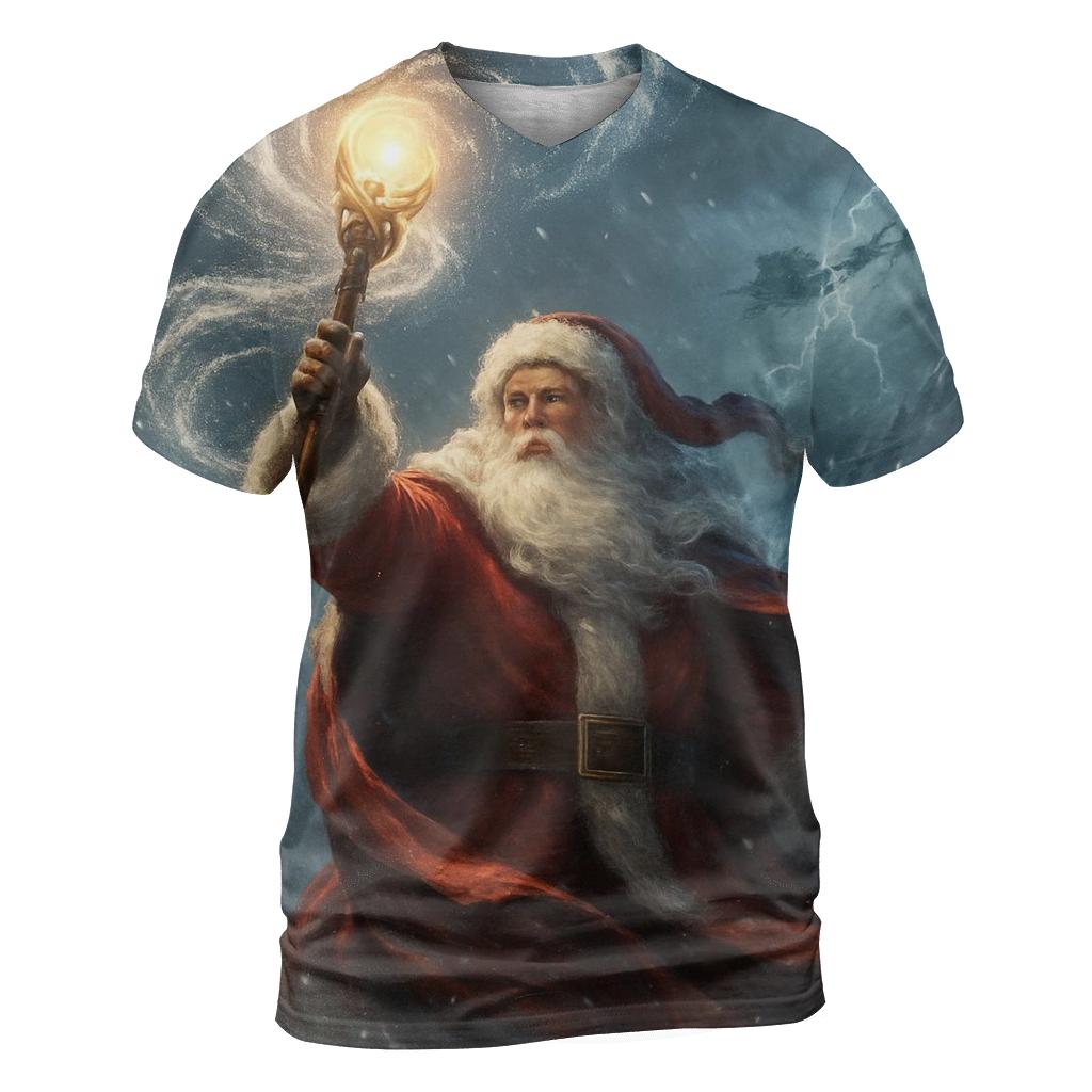 Epic Santa Stormcaller Cape creative print fashion shirts