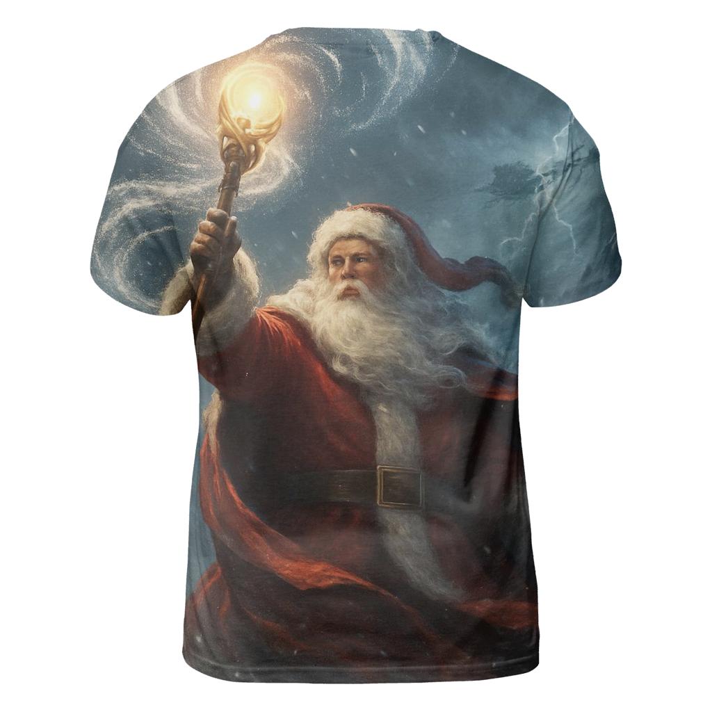Epic Santa Stormcaller Cape creative print fashion shirts