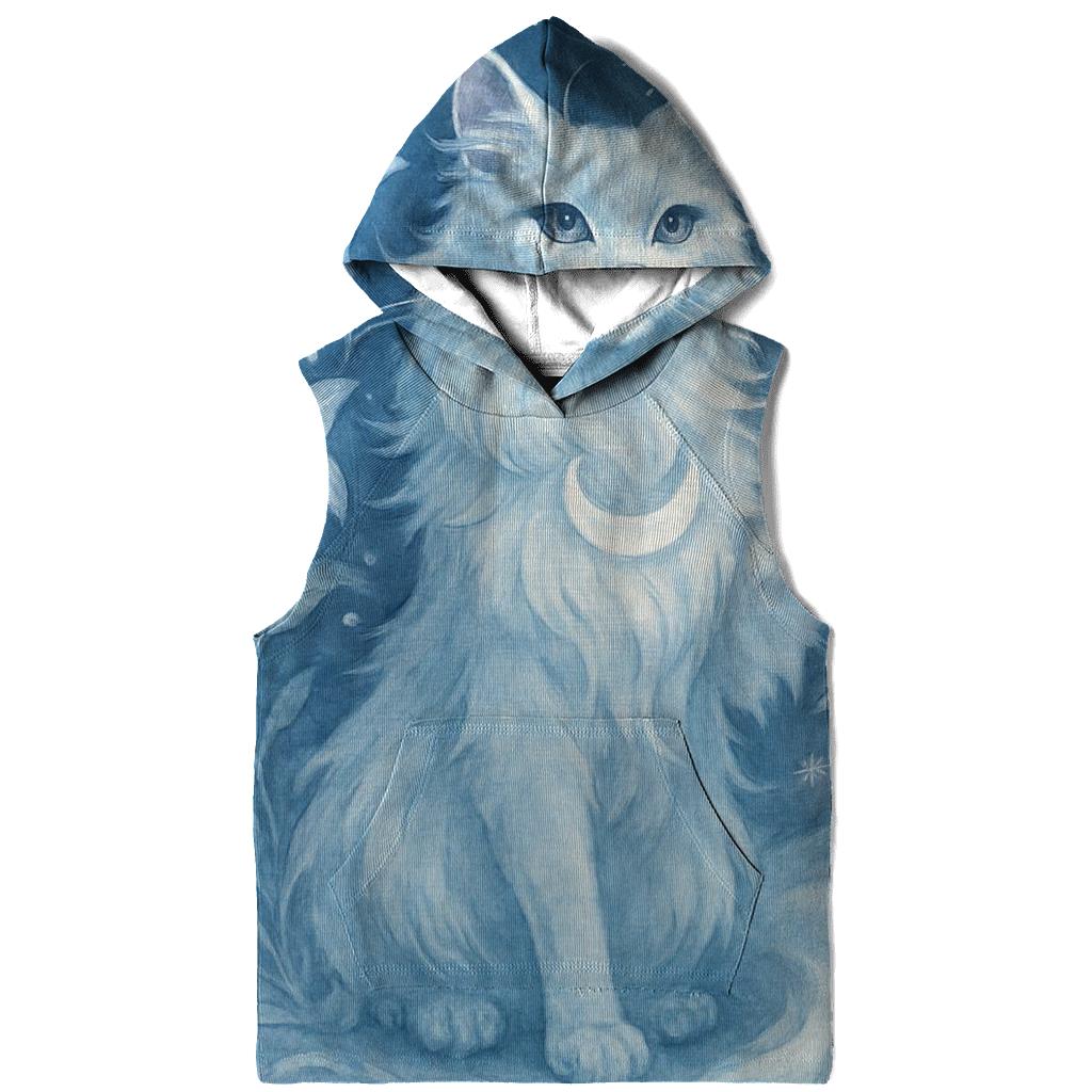 Moonlit Garden Guardian Cat custom hoodies