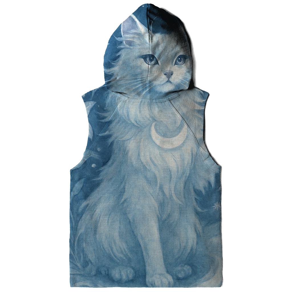 Moonlit Garden Guardian Cat custom hoodies