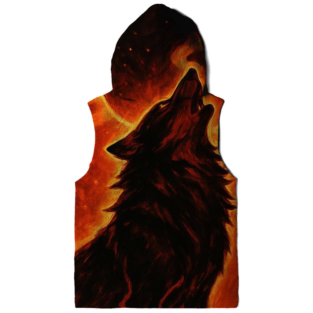Sun Eater Ember Howl embroidered hoodies